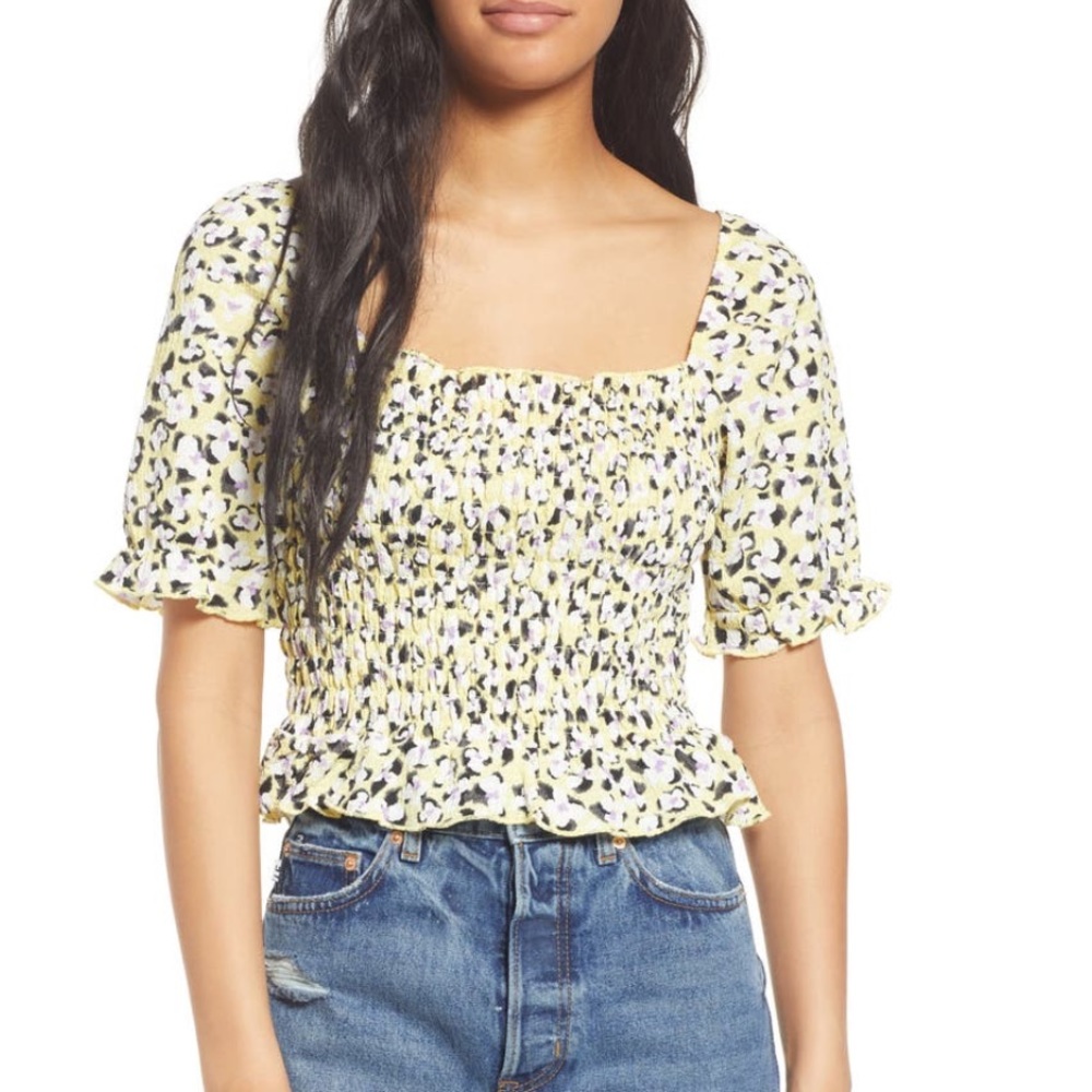 + VERO MODA+ Molea Floral Smock Top